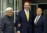 Da sinistra Natvar Singh, Sergey Lavrov and Li Zhaoxing