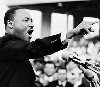 LUTHER KING: UNO SPARO FORTE COME IL ROMBO DI UN TUONO