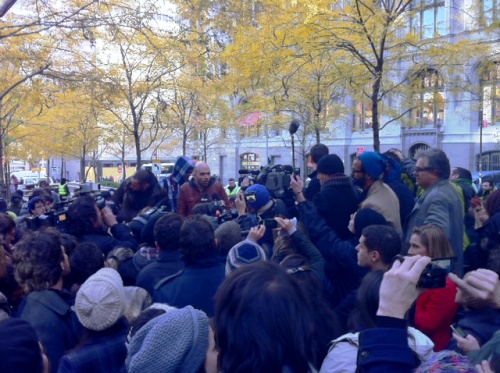 Roberto Saviano a Occupy wall street