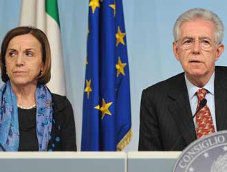 Monti, l’allievo di Sacconi