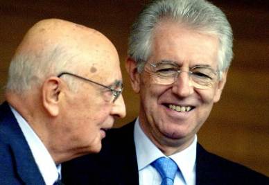 Monti-Napolitano, servitù d’Europa