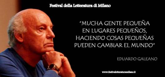 Galeano, le parole dei sogni