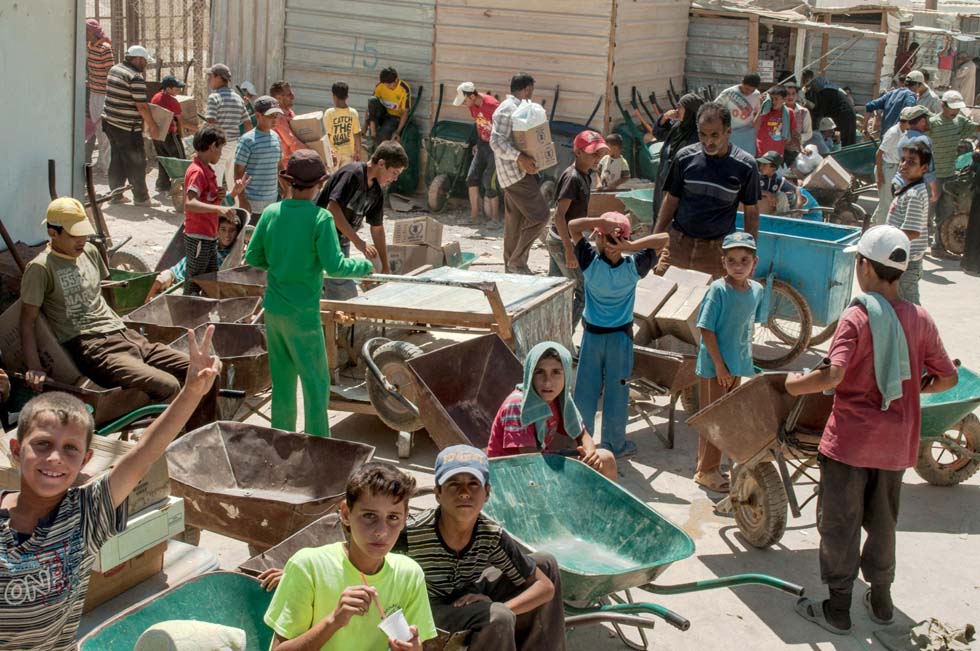 Il lavoro dei bambini siriani