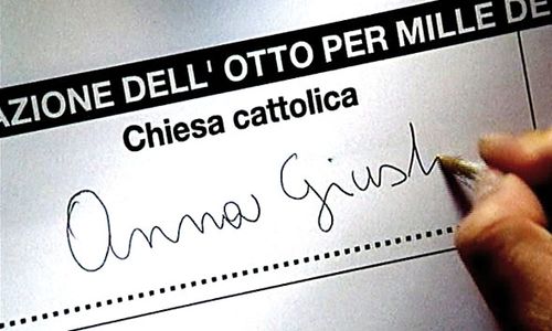 8×1000, il trucco della mancata firma