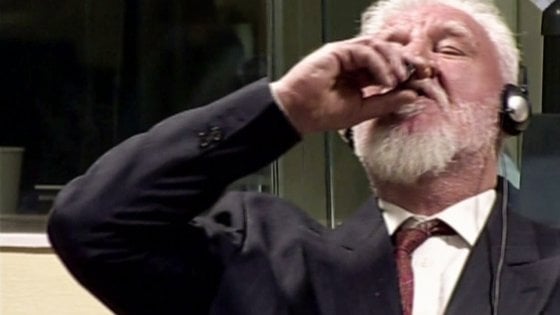 Praljak, il suicidio di un boia