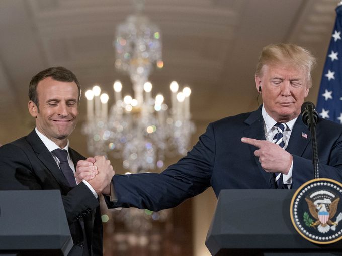 Trump e Macron divisi dall’Iran