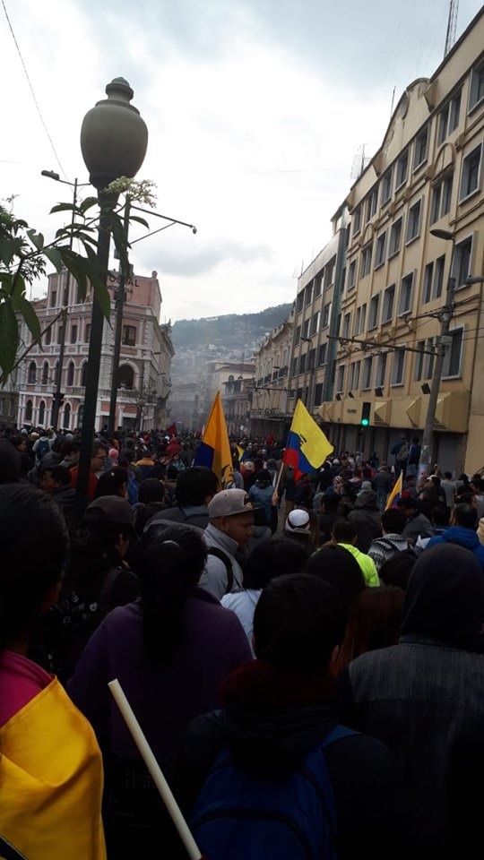 Ecuador, rivolta contro Moreno
