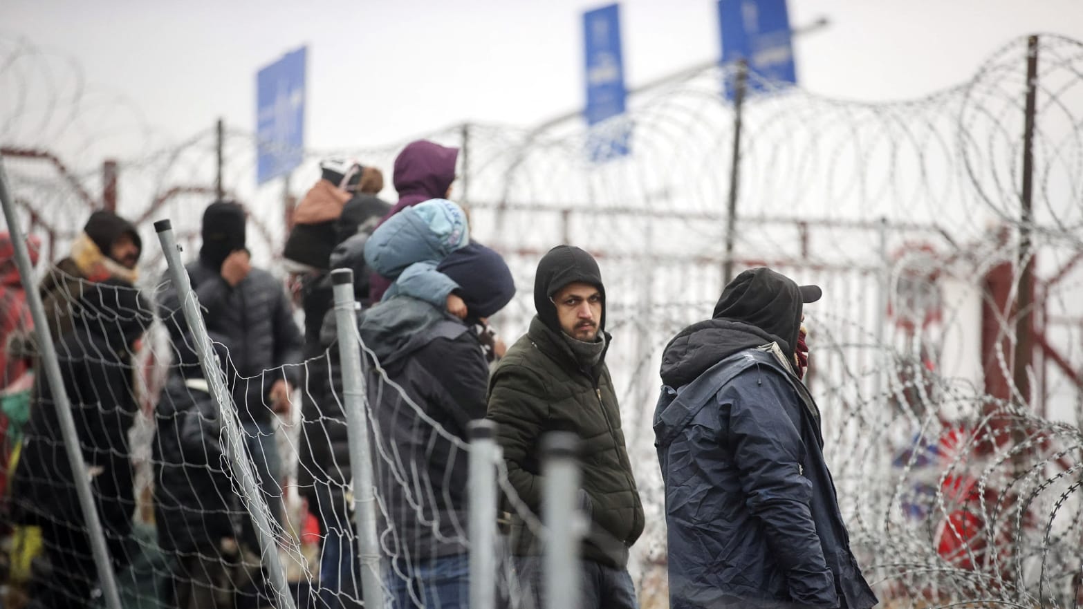 Polonia, l’arma dei migranti