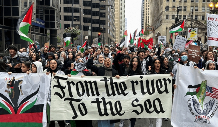 USA, la Palestina alza la voce